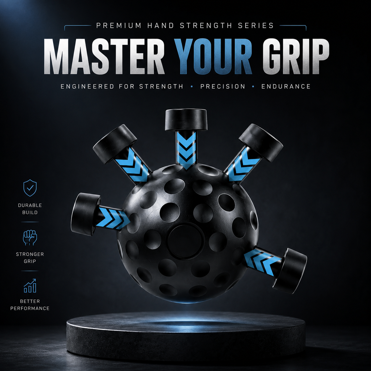 Arova Hand Grip Strengthener Exerciser