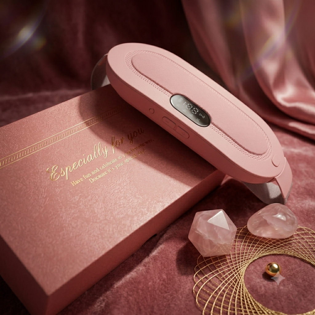 Urboease™ Portable Period Pain Relief Heating Pad and Massager