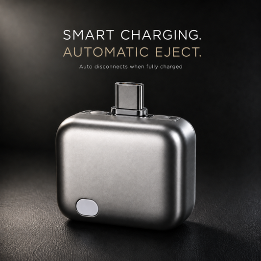 Urbokart EjectX Smart USB-C Charging Auto Disconnect Adapter